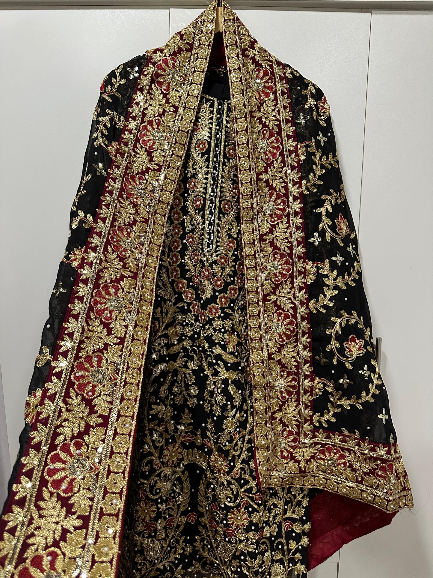 Pakistani Heavy Worked Shalwar