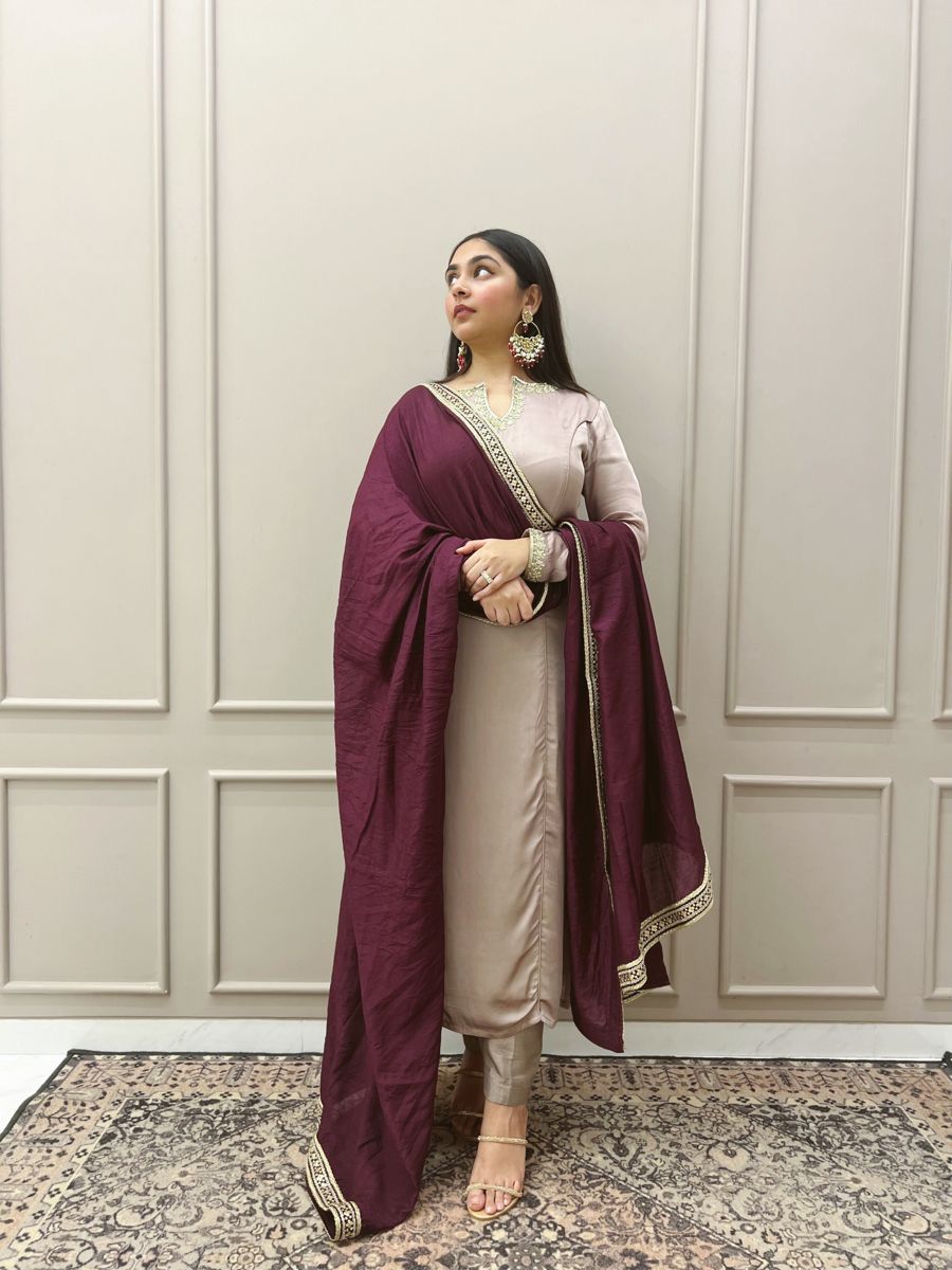 Roman Party Wear Ethnic Shalwar