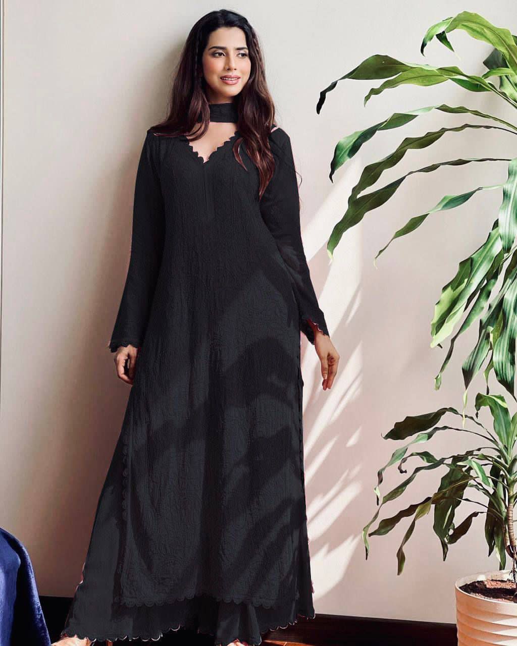 Thread Worked Shalwar